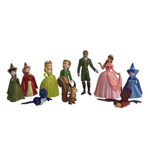 Disney Sofia the First Mini Figures 10 pc Family Fairies Animals Cake Toppers